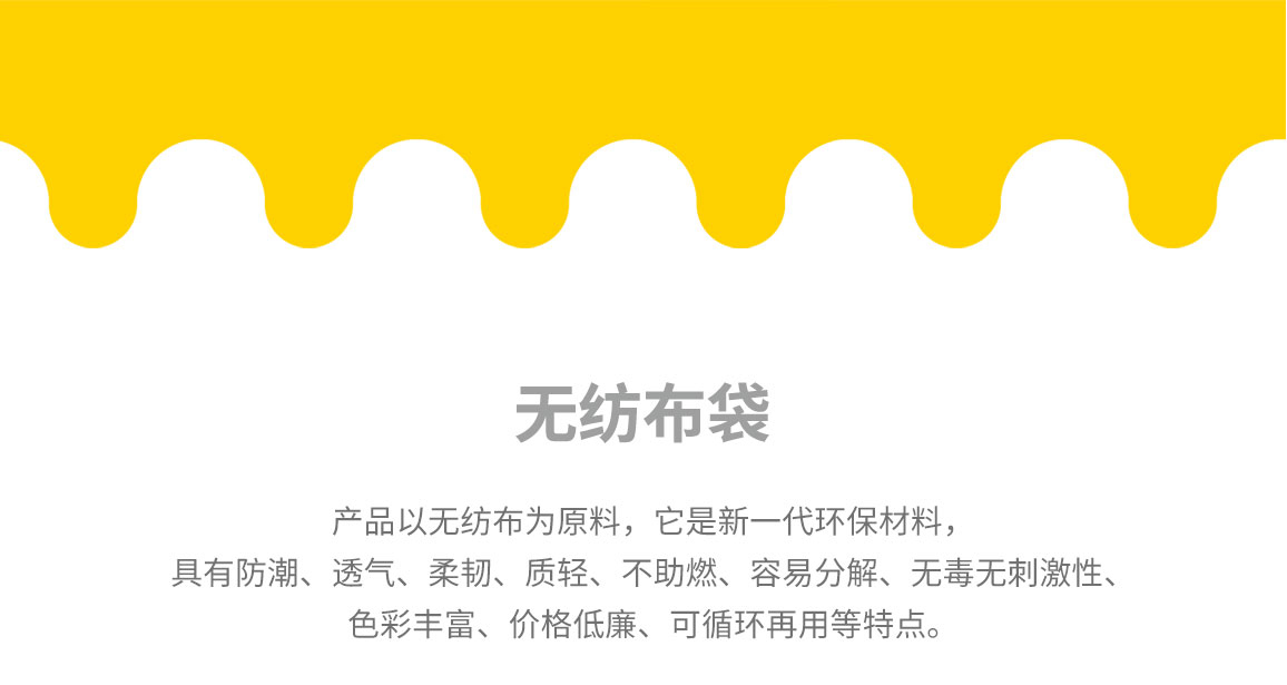 南平市无纺布袋常用类型